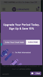 Mobile Screenshot of lunapads.com